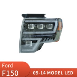 Upgrade Your F150 Headlights to Full LED with Ranger Styling | 2009-2014 Models | Plug-and-Play | Pair