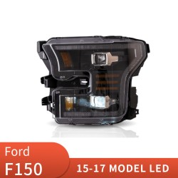 Upgrade Your F150 Headlights to LED Ranger-Style | 2015-2017 Models | Plug-and-Play | Pair