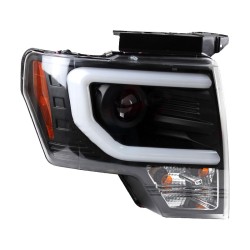 Upgrade Your F150 Headlights to LED Daytime Running Lights | HID Xenon High Beams | 2009-2014 Models | Plug-and-Play | Pair