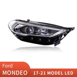 Upgrade Your Ford Mondeo with LED Headlights | 2017-2021 Models | Plug-and-Play | Pair