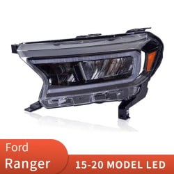 Upgrade Your Ford Everest 2015-2020 Headlights to LED DRL Sequential Turn Signal | Plug-and-Play | Pair