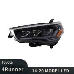 Upgrade Your Toyota 4Runner Headlights to Dynamic Full LED | 2014-2020 | Plug-and-Play | Pair