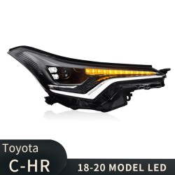 Upgrade Your Toyota IZOA CH-R Headlights with LED Daytime Running Lights | 2018-2020 | Plug-and-Play | Pair