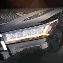Upgrade Your Toyota Highlander Kluger Headlights to LED Daytime Running Lights | Flowing Turn Signals | 2018-2020 | Pair