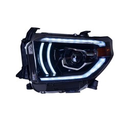 Upgrade Your Toyota Tundra Sequoia Headlights to LED Dynamic Turn Signal Assemblies | 2014-2019 | Plug-and-Play | Pair