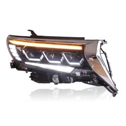 Upgrade Your FJ150 Prado Headlights to Dynamic Full LED Headlights | 2018-2021 | Plug-and-Play | Pair