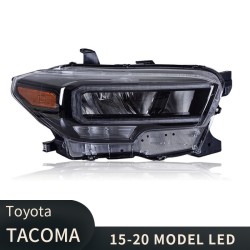 Upgrade Your Tacoma Headlights to LED Daytime Running Lights and Turn Signals | 2015-2020 | Plug-and-Play | Pair