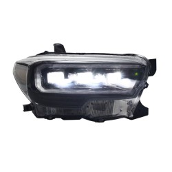 Upgrade Your Toyota Tacoma Headlights to LED Triple Lens Daytime Running Lights and Turn Signals | 2015-2020 | Pair