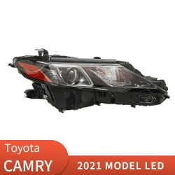 Upgrade Your 2021 Toyota Camry Headlights to LED | Plug-and-Play | Part Number: 81110-06G10 81150-06G10 | Pair