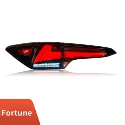 Upgrade Your 2017-2020 Toyota Fortuner with LED Flowing Turn Signal Tail Lights | Plug-and-Play | Pair