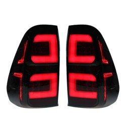 Upgrade Your 2015-2019 Toyota Hilux Revo with LED Dynamic Flowing Turn Signal Tail Lights | Plug-and-Play | Pair