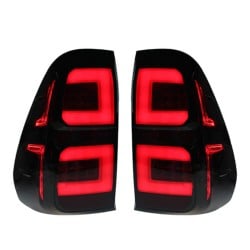 Upgrade Your 2015-2019 Toyota Hilux Revo with LED Dynamic Flowing Turn Signal Tail Lights | Plug-and-Play | Pair