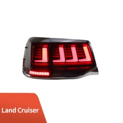 Upgrade Your 2016-2020 Toyota Land Cruiser LC200 FJ200 with LED Dynamic Tail Lights | Plug-and-Play | Pair