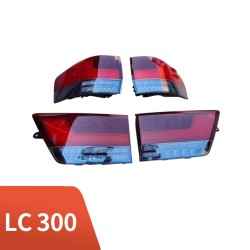 Upgrade Your 2021+ Toyota Land Cruiser LC300 with LED Dynamic Tail Lights | Plug-and-Play | Pair