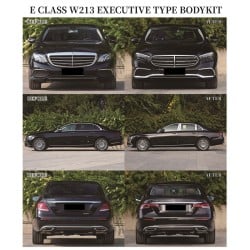 For 2016-2020 Mercedes Benz E-Class (W213) to 2021 Executive body kit
