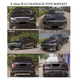 2021 Maybach Look body kit for 2016-2020 Mercedes E-Class (W213)