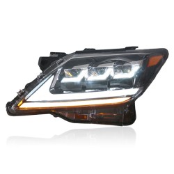 Upgrade to New LED Sequential Turn Signal Headlights for Lexus LX570 2007-2015 | Plug-and-Play | Pair