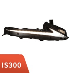 Upgrade to LED White DRL Daytime Running Lights for Lexus IS IS300 IS300H 2014-2016 | Plug-and-Play | Pair