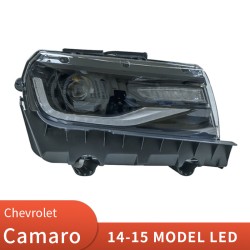Upgrade to Dynamic LED Headlights for Chevrolet Camaro 2014-2015 | Full LED | Pair