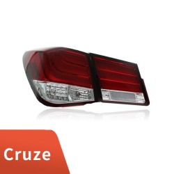 Upgrade to Full LED Tail Lights for Chevrolet Cruze 2009-2014 | Plug-and-Play | Pair