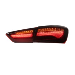 Upgrade to LED Tail Lights for Chevrolet Malibu XL 2016-2018 | Flowing Turn Signals | Plug-and-Play | Pair