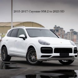 Porsche Cayenne 2015-2017 SportDesign Body Kit - Upgrade Your Drive with Premium Styling