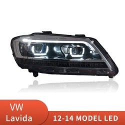 Upgrade Your Volkswagen Lavida/Gran Lavida to LED Dual-Lens Headlights | 2012-2014 | Pair