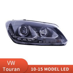 SARUEL Auto Licht Augenbraue,kompatibel mit VW Touran 2011-2015