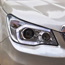 Upgrade Your 2013-2016 Subaru Forester with LED Xenon Headlights | Plug-and-Play | Pair