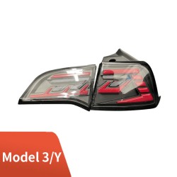 Upgrade Your 2019-2021 Tesla Model 3/Y with Full LED Moonglow Tail Lights | Plug-and-Play | Pair