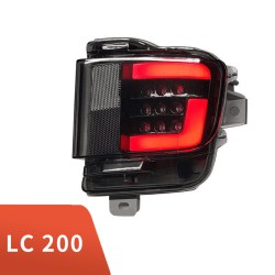 Upgrade Your 2016-2019 Toyota Land Cruiser LC200 with LED Rear Bumper Lights | Plug-and-Play | Pair