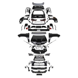 Automotive Exterior Parts Body Kit for 2008-2015 Lx570 to 2018 Upgrade Lexus 570 Model