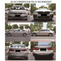 Upgrade Your 2018-2020 BMW 5 Series G38 to 2021 M5 Style Kit with New Headlights and Taillights