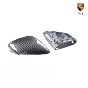Porsche 911 2019-2023 (992) Dry Carbon Fiber Side Mirror Covers - Original Fit, Ultimate Style