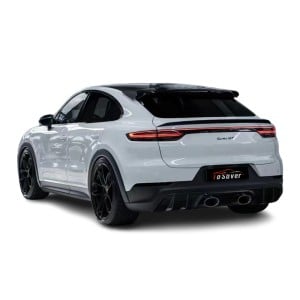 Porsche Cayenne Coupe 2019-2023 Turbo GT Style Exhaust Rear Bumper Kit - ToSaver.com