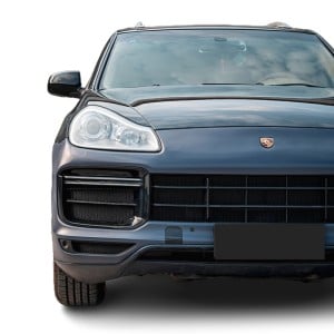 Porsche Cayenne 2008-2010 (957) to 2022 Cayenne Turbo Front Bumper Upgrade Body Kit - Free Shipping | ToSaver.com