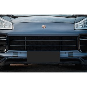 Porsche Cayenne 2008-2010 (957) to 2022 Cayenne Turbo Front Bumper Upgrade Body Kit - Free Shipping | ToSaver.com