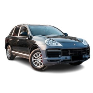 Porsche Cayenne 2008-2010 (957) to 2022 Cayenne Turbo Front Bumper Upgrade Body Kit - Free Shipping | ToSaver.com
