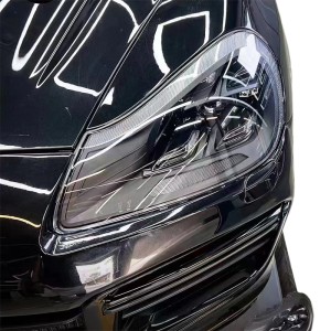 Porsche Cayenne 2008-2010 (957) to 2022 Cayenne Turbo Front Bumper with Matrix Lights Upgrade Body Kit | Free Shipping