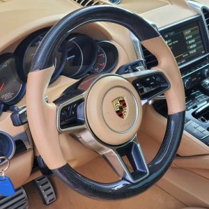 Upgrade Your Porsche Cayenne 2011-2014 (958.1) with New Carbon Fiber Steering Wheel | Perfect Fitment | ToSaver.com