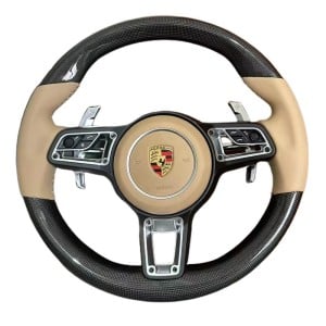 Upgrade Your Porsche Cayenne 2011-2014 (958.1) with New Carbon Fiber Steering Wheel | Perfect Fitment | ToSaver.com