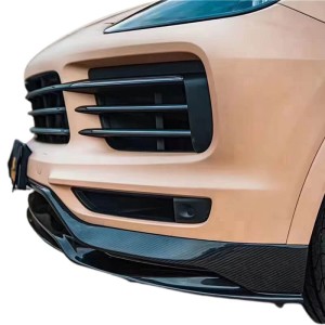 Porsche Cayenne 2018-2023 (9Y0) TAKD Style Dry Carbon Fiber Front Rear Lip Body Kit - ToSaver.com