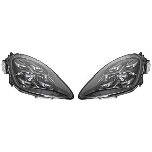 Porsche Cayenne & Cayenne Coupe 2018-2023 (9Y0) Upgraded PDLS-Style Smoked LED Matrix Headlights - Free Shipping - ToSaver.com