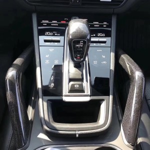 Porsche Cayenne 2018-2023 (9Y0) Carbon Fiber Gear Shift Lever Assembly - Free Shipping - ToSaver.com
