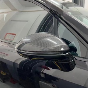 Porsche Cayenne & Cayenne Coupe 2018-2023 (9Y0) Dry Carbon Fiber Replacement Mirror Covers - Free Shipping - ToSaver.com