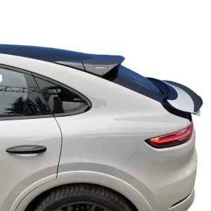 Porsche Cayenne Coupe 2018-2023 (9Y0.1) MANSORY Style Dry Carbon Fiber Rear Mid Wing - Free Shipping - ToSaver.com