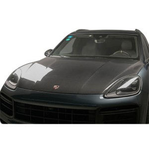 Porsche Cayenne & Cayenne Coupe 2018-2023 (9Y0.1) OE Style Full Dry Carbon Fiber Hood - Free Shipping - ToSaver.com