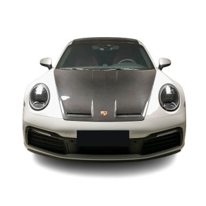 Porsche 911 2019-2024 (992) GT3 Style Full Dry Carbon Fiber Hood - Free Shipping - ToSaver.com