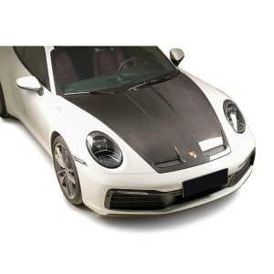 Porsche 911 2019-2024 (992) GT3 Style Full Dry Carbon Fiber Hood - Free Shipping - ToSaver.com