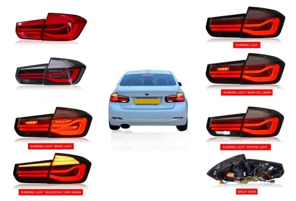 Upgrade Your BMW 3 Series F30 F35 with Tosaver Dynamic Full LED Tail Lights - A Comprehensive Operating Guide